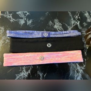 3 lulu headbands